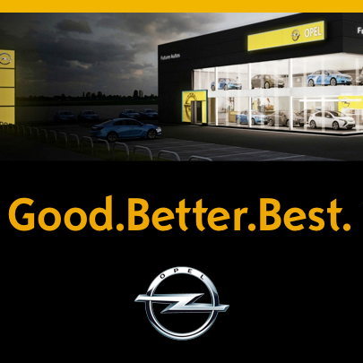 Opel Good Better Best Cover