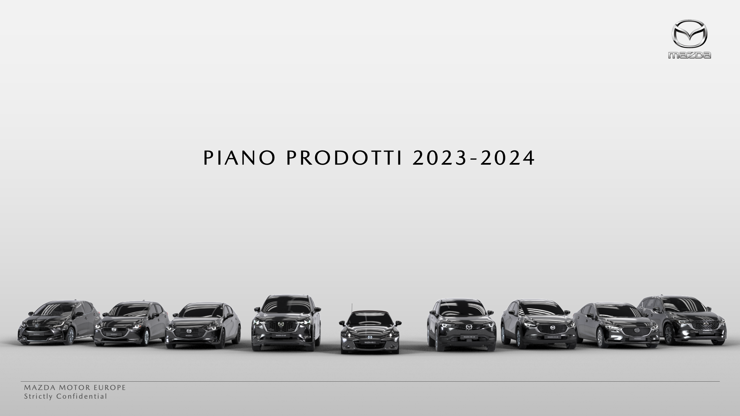 Mazda presentazione prodotti 2023-2024