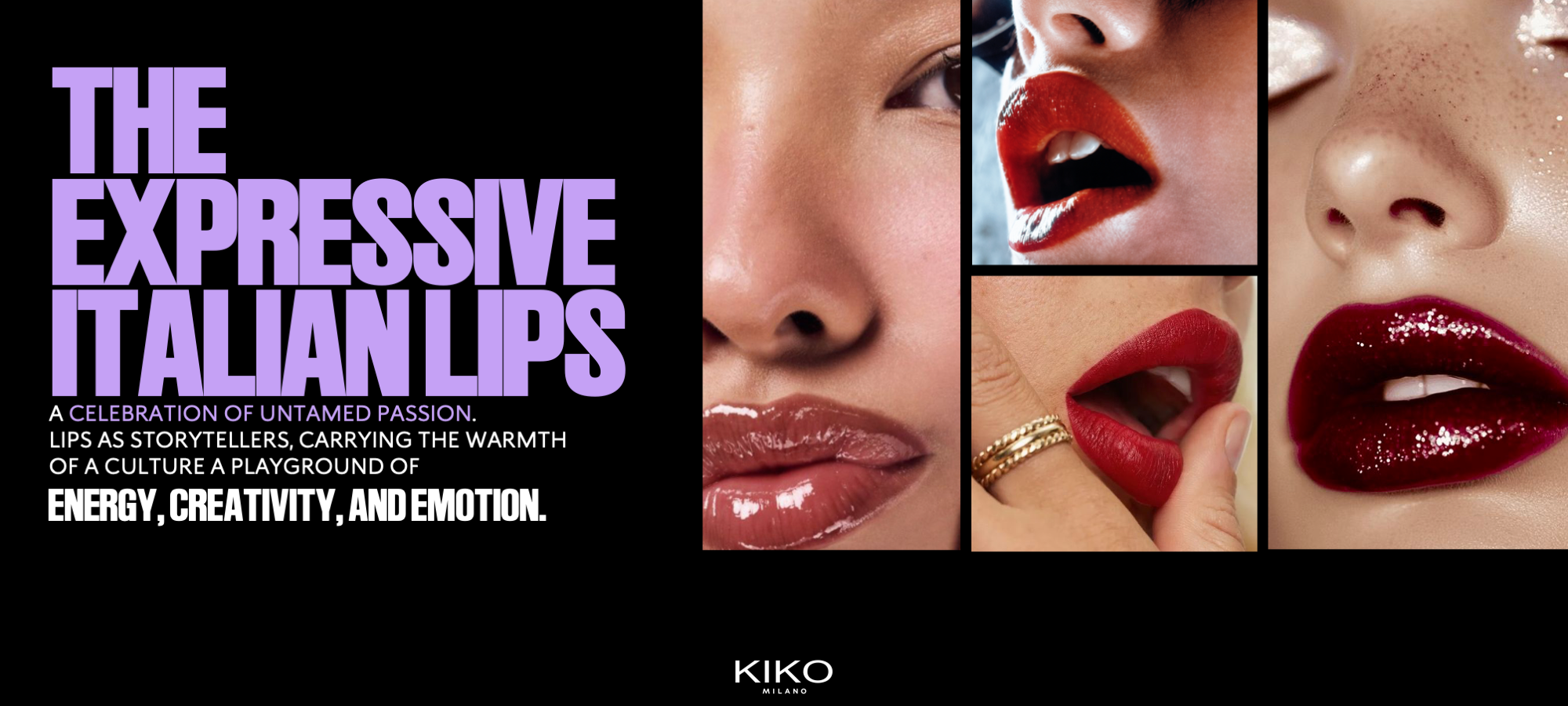 The expressive italian lips - KIKO